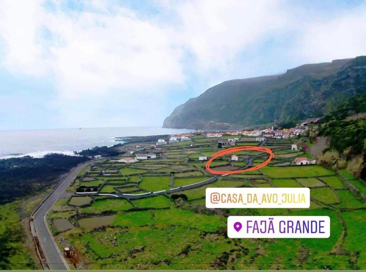 Villa Casa da Avó Júlia Faja Grande Exterior foto
